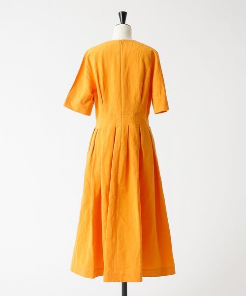 DESIGNWORKS / デザインワークス ワンピース | コットンリネンタイプライタータックワンピース【予約】 | 詳細14
