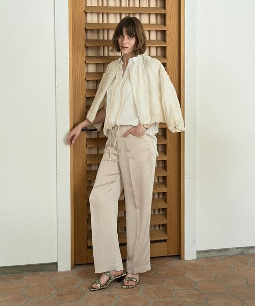 DESIGNWORKS / デザインワークス シャツ・ブラウス | シアーラミーフリンジシャツ【予約】 | 詳細11