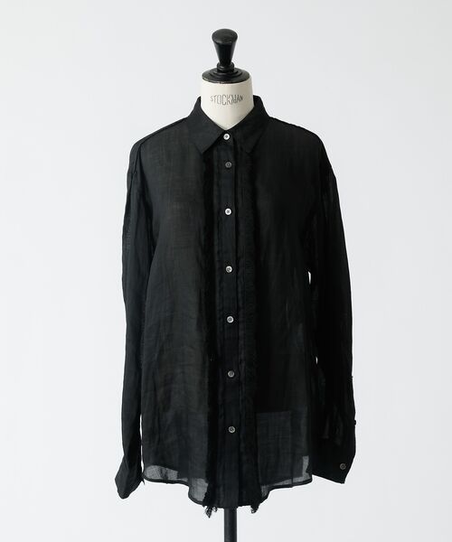 DESIGNWORKS / デザインワークス シャツ・ブラウス | シアーラミーフリンジシャツ【予約】 | 詳細25