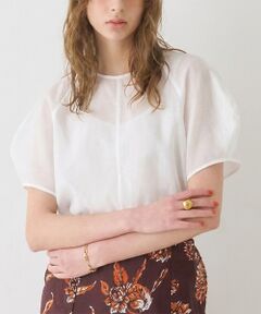 DESIGNWORKS / デザインワークス シャツ・ブラウス | 【セットアップ対応】シアーコットンオーガンジーブラウス