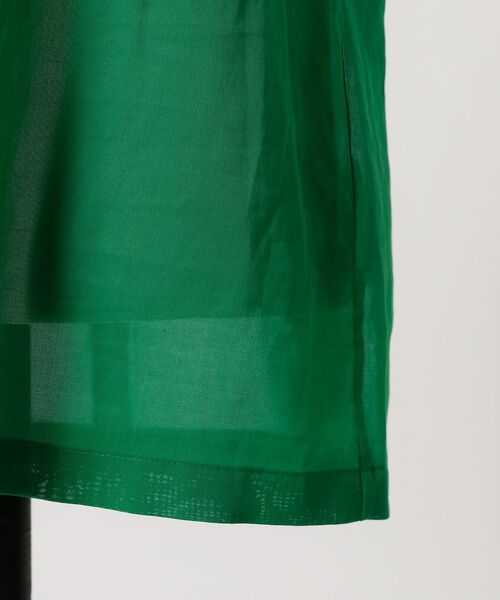 DESIGNWORKS / デザインワークス シャツ・ブラウス | 【セットアップ対応】シアーコットンオーガンジーブラウス【予約】 | 詳細18