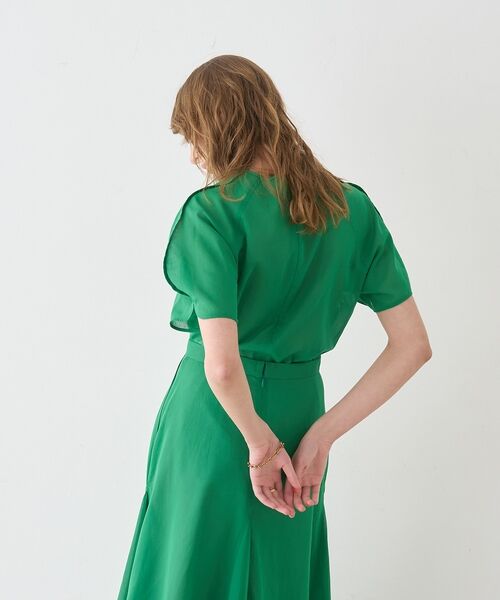 DESIGNWORKS / デザインワークス シャツ・ブラウス | 【セットアップ対応】シアーコットンオーガンジーブラウス【予約】 | 詳細5