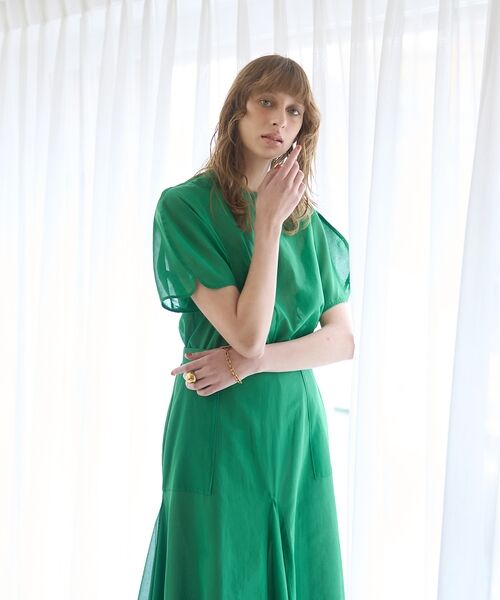 DESIGNWORKS / デザインワークス シャツ・ブラウス | 【セットアップ対応】シアーコットンオーガンジーブラウス【予約】 | 詳細8