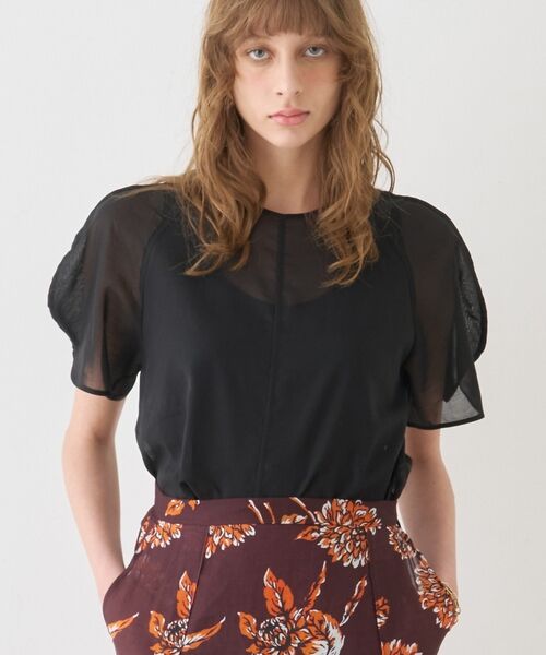 DESIGNWORKS / デザインワークス シャツ・ブラウス | 【セットアップ対応】シアーコットンオーガンジーブラウス【予約】 | 詳細29
