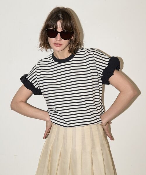 DESIGNWORKS / デザインワークス Tシャツ | ロールアップスリーブTシャツ【予約】 | 詳細4