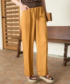 DESIGNWORKS / デザインワークス パンツ | ヴィンテージサテンセンタープレスイージーパンツ【予約】