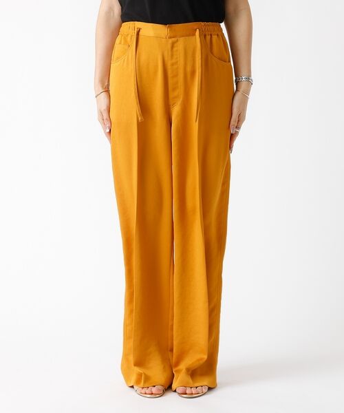 DESIGNWORKS / デザインワークス パンツ | ヴィンテージサテンセンタープレスイージーパンツ【予約】 | 詳細18