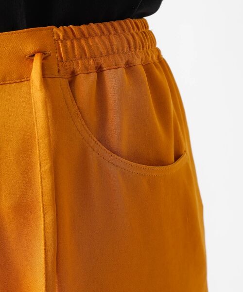 DESIGNWORKS / デザインワークス パンツ | ヴィンテージサテンセンタープレスイージーパンツ【予約】 | 詳細23