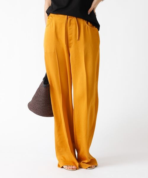 DESIGNWORKS / デザインワークス パンツ | ヴィンテージサテンセンタープレスイージーパンツ【予約】 | 詳細17