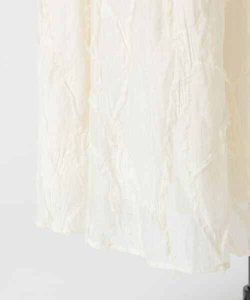 DESIGNWORKS / デザインワークス ロング・マキシ丈スカート | アブストラクトカットジャガードスカート【予約】 | 詳細10