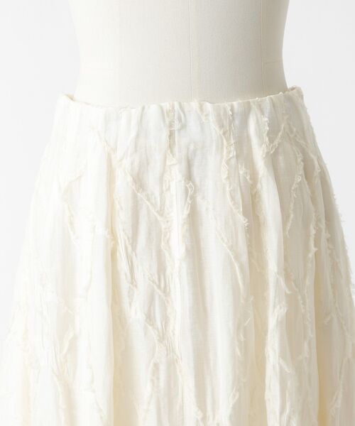 DESIGNWORKS / デザインワークス ロング・マキシ丈スカート | アブストラクトカットジャガードスカート【予約】 | 詳細7