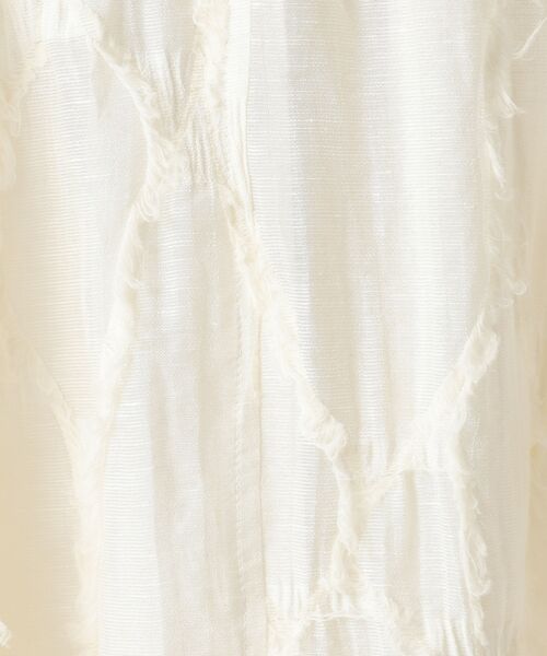 DESIGNWORKS / デザインワークス ロング・マキシ丈スカート | アブストラクトカットジャガードスカート【予約】 | 詳細9