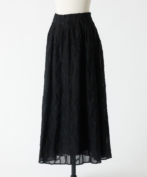 DESIGNWORKS / デザインワークス ロング・マキシ丈スカート | アブストラクトカットジャガードスカート【予約】 | 詳細24