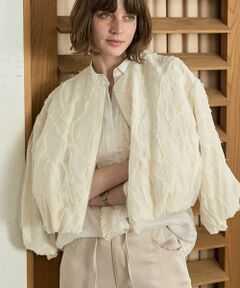 DESIGNWORKS / デザインワークス ブルゾン | アブストラクトカットジャガードブルゾン【予約】