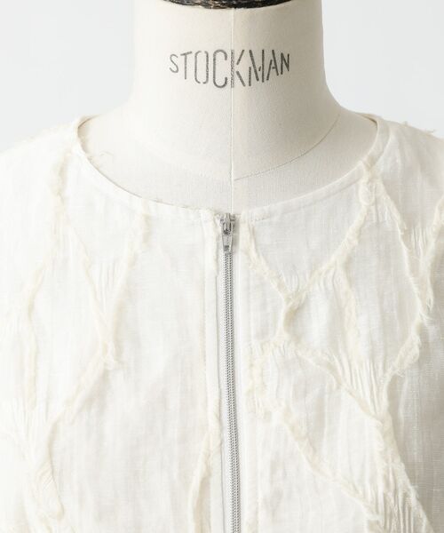 DESIGNWORKS / デザインワークス ブルゾン | アブストラクトカットジャガードブルゾン【予約】 | 詳細11