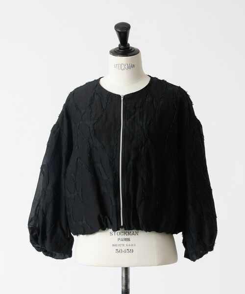 DESIGNWORKS / デザインワークス ブルゾン | アブストラクトカットジャガードブルゾン【予約】 | 詳細22