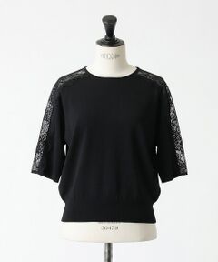 DESIGNWORKS / デザインワークス ニット・セーター | 【セットアップ対応】16ゲージ総針レースプルオーバー【予約】