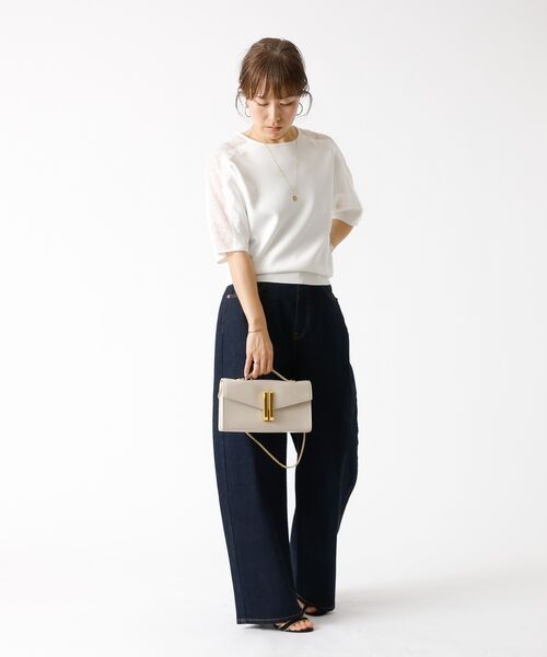 DESIGNWORKS / デザインワークス ニット・セーター | 【セットアップ対応】16ゲージ総針レースプルオーバー【予約】 | 詳細7