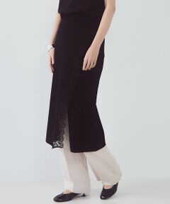 DESIGNWORKS / デザインワークス ミニ・ひざ丈スカート | 【セットアップ対応】16ゲージミラノリブレーススカート【予約】