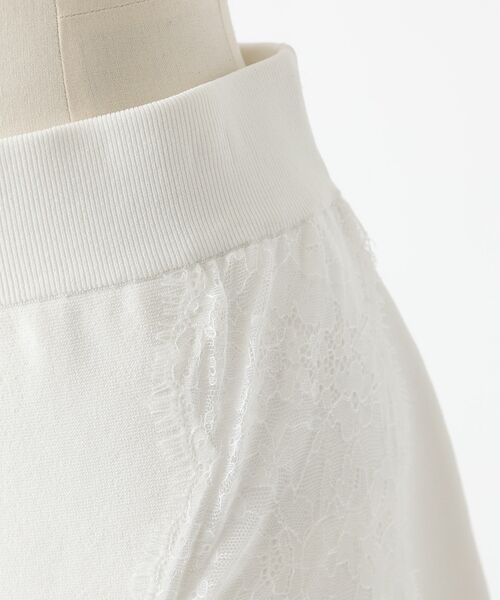 DESIGNWORKS / デザインワークス ミニ・ひざ丈スカート | 【セットアップ対応】16ゲージミラノリブレーススカート【予約】 | 詳細7