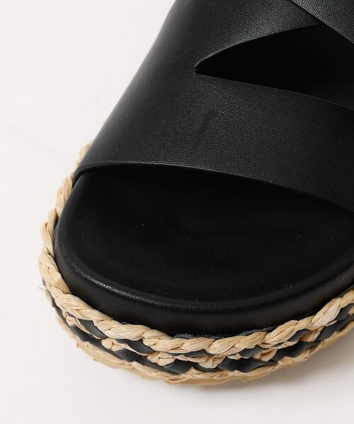 DESIGNWORKS / デザインワークス サンダル | 【PALOMA BARCELO /パロマ バルセロ】厚底ジュートサンダル【予約】 | 詳細4