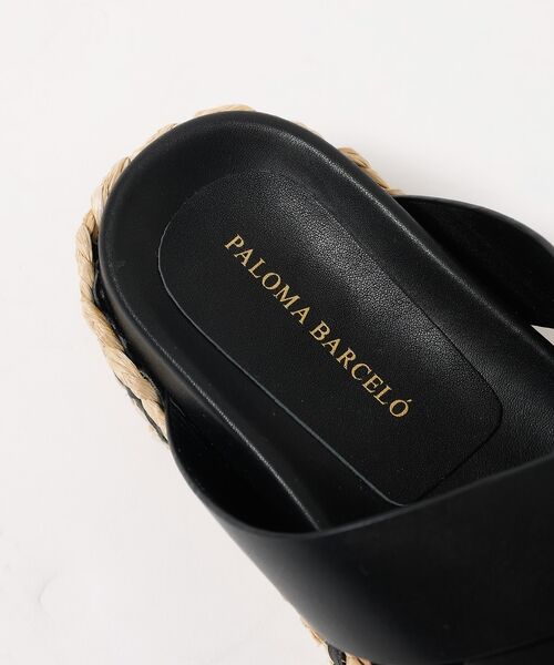 DESIGNWORKS / デザインワークス サンダル | 【PALOMA BARCELO /パロマ バルセロ】厚底ジュートサンダル【予約】 | 詳細6