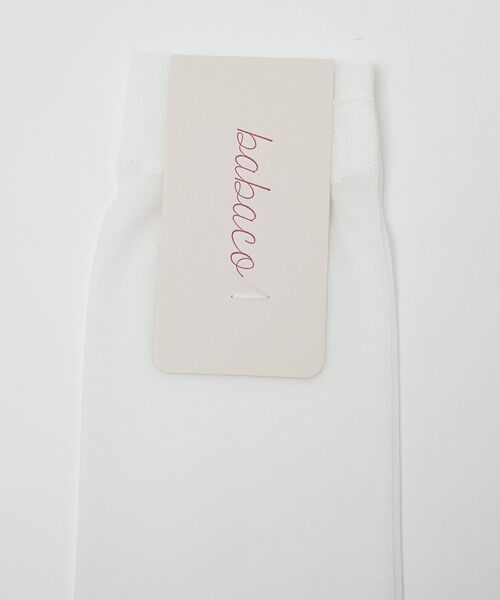 DESIGNWORKS / デザインワークス ソックス | 【babaco/ババコ】Lurex Sheer Socks　ラメシアーソックス/ | 詳細3