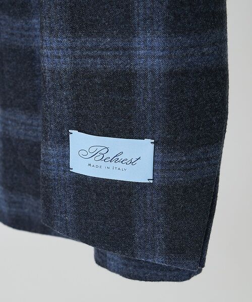 DESIGNWORKS / デザインワークス テーラードジャケット | 【BELVEST/ベルベスト】 ライトウェイト チェック　ジャケット | 詳細9