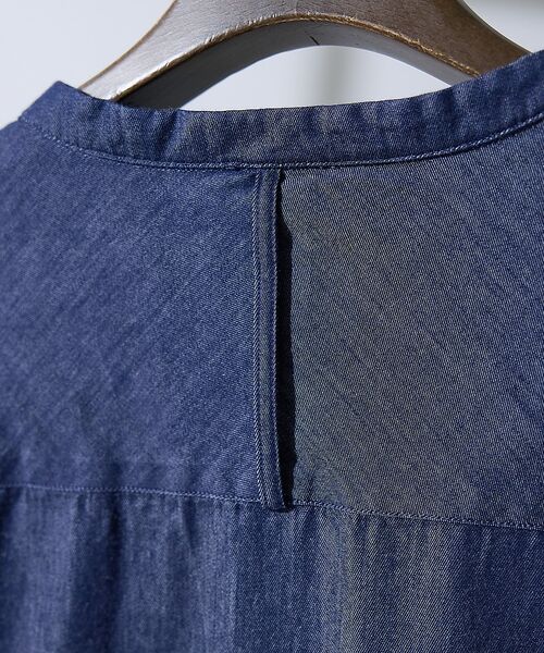 DESIGNWORKS / デザインワークス シャツ・ブラウス | 【:Colon/コロン】バンドカラー　デニムシャツ | 詳細3