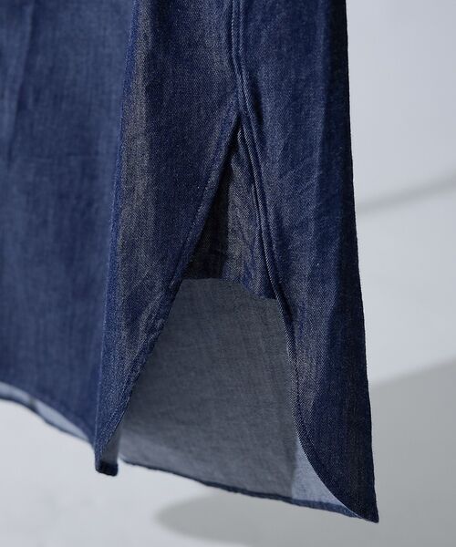 DESIGNWORKS / デザインワークス シャツ・ブラウス | 【:Colon/コロン】バンドカラー　デニムシャツ | 詳細6