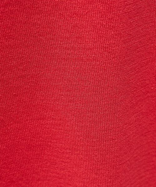 DESIGNWORKS / デザインワークス ニット・セーター | 【Tutto / トゥット】ハイゲージニット モックネック 半袖Tシャツ / H | 詳細4