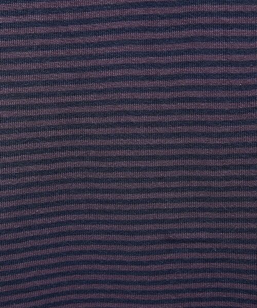 DESIGNWORKS / デザインワークス ポロシャツ | 【Tutto / トゥット】ストライプ ハイゲージ サマーニット クレリックポロ | 詳細12