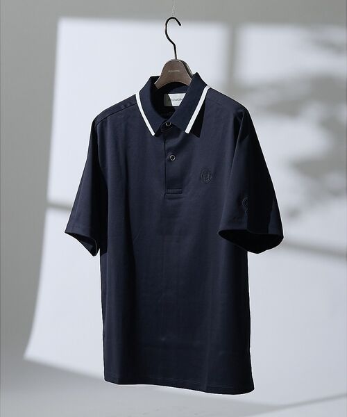 DESIGNWORKS / デザインワークス Tシャツ | 【THE SAINTNINE TOKYO別注】ポロシャツ / セットアップ対応（ネイビー）