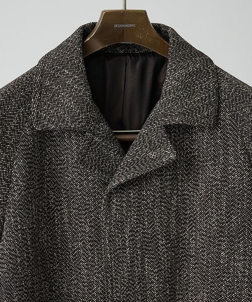 DESIGNWORKS / デザインワークス ステンカラーコート | 【TAGLIATORE/タリアトーレ】バルカラーコート  LOYD 30017 | 詳細3