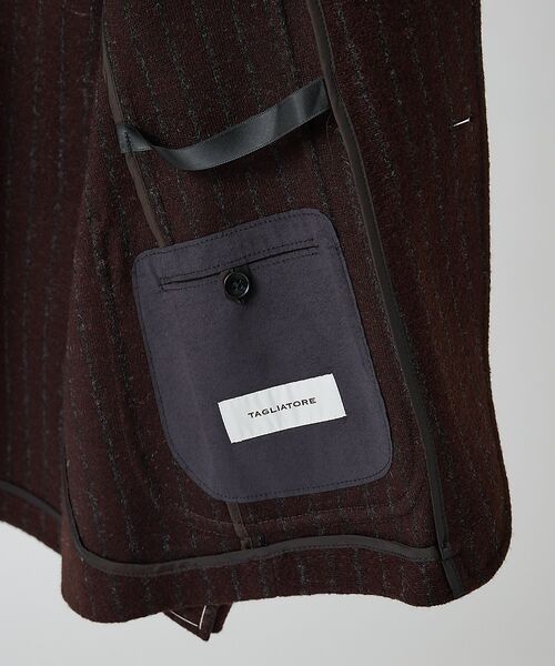 DESIGNWORKS / デザインワークス テーラードジャケット | 【TAGLIATORE/タリアトーレ】ストライプ　ジャケット G-DERRICK | 詳細7