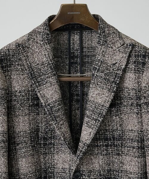 DESIGNWORKS / デザインワークス テーラードジャケット | 【TAGLIATORE/タリアトーレ】ウールジャージー ジャケット | 詳細3