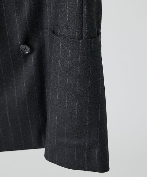 DESIGNWORKS / デザインワークス テーラードジャケット | 【TAGLIATORE/タリアトーレ】ストライプ ダブル ジャケット A-DAR | 詳細6