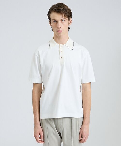 DESIGNWORKS / デザインワークス ポロシャツ | クールスムース ニット襟ポロシャツ【予約】 | 詳細3