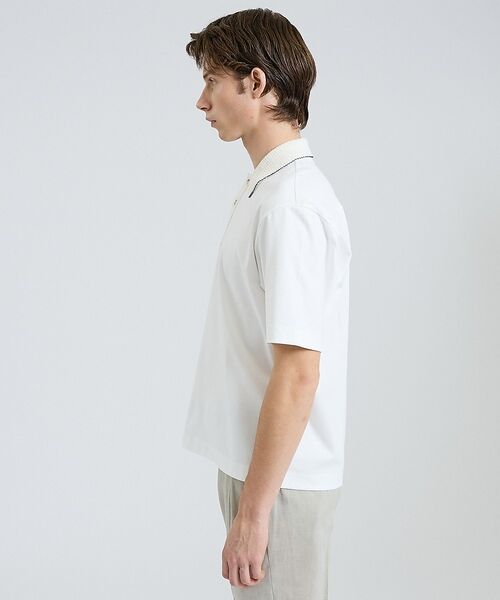 DESIGNWORKS / デザインワークス ポロシャツ | クールスムース ニット襟ポロシャツ【予約】 | 詳細4