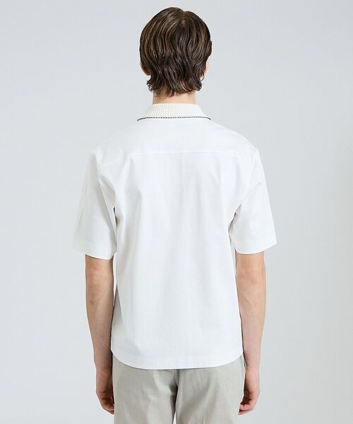 DESIGNWORKS / デザインワークス ポロシャツ | クールスムース ニット襟ポロシャツ【予約】 | 詳細5