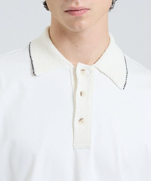 DESIGNWORKS / デザインワークス ポロシャツ | クールスムース ニット襟ポロシャツ【予約】 | 詳細7