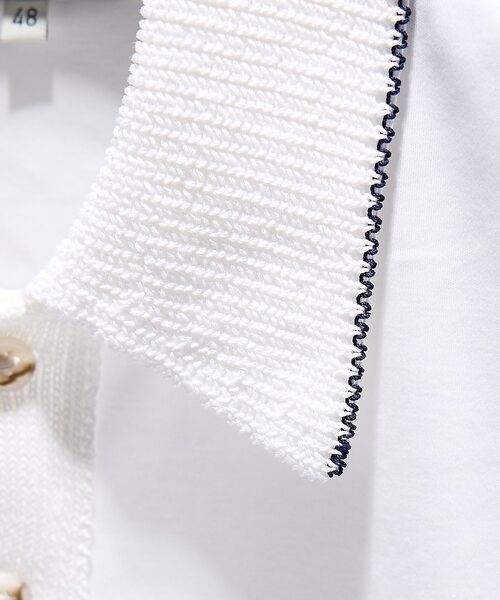 DESIGNWORKS / デザインワークス ポロシャツ | クールスムース ニット襟ポロシャツ【予約】 | 詳細8