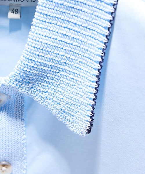 DESIGNWORKS / デザインワークス ポロシャツ | クールスムース ニット襟ポロシャツ【予約】 | 詳細10