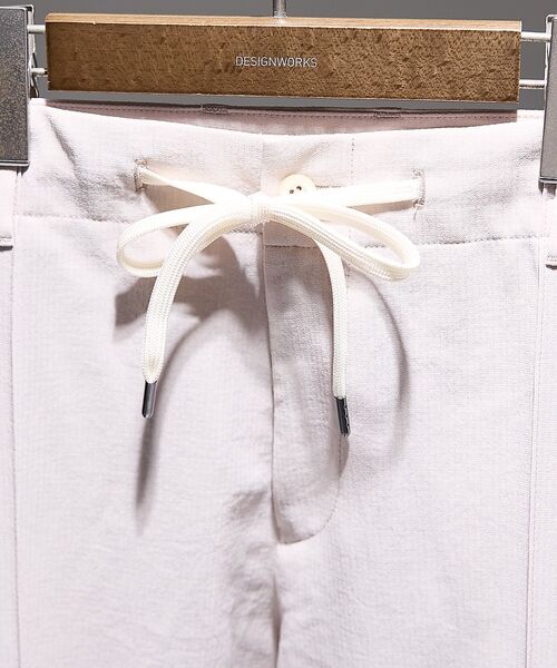 DESIGNWORKS / デザインワークス スラックス・ドレスパンツ | 【セットアップ対応】ピンタックイージーパンツ / 速乾性 / 防シワ性 / 形態 | 詳細3