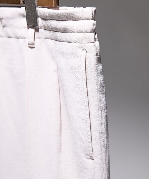 DESIGNWORKS / デザインワークス スラックス・ドレスパンツ | 【セットアップ対応】ピンタックイージーパンツ / 速乾性 / 防シワ性 / 形態 | 詳細4