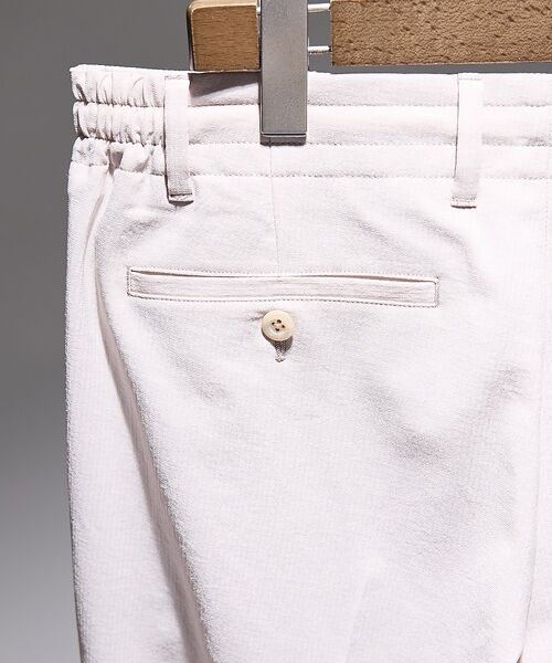 DESIGNWORKS / デザインワークス スラックス・ドレスパンツ | 【セットアップ対応】ピンタックイージーパンツ / 速乾性 / 防シワ性 / 形態 | 詳細5