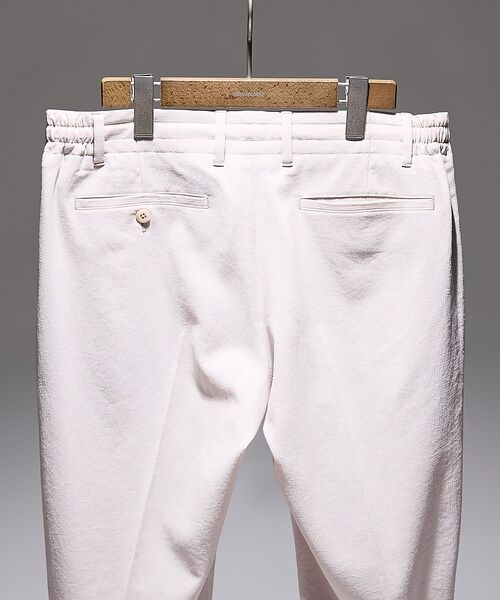 DESIGNWORKS / デザインワークス スラックス・ドレスパンツ | 【セットアップ対応】ピンタックイージーパンツ / 速乾性 / 防シワ性 / 形態 | 詳細7