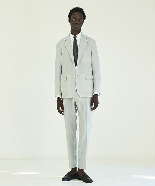 DESIGNWORKS / デザインワークス スラックス・ドレスパンツ | 【セットアップ対応】ピンタックイージーパンツ / 速乾性 / 防シワ性 / 形態 | 詳細20