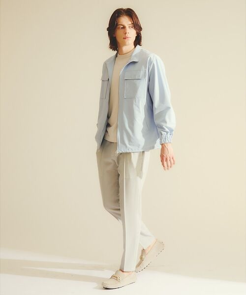 DESIGNWORKS / デザインワークス スラックス・ドレスパンツ | 【セットアップ対応】ピンタックイージーパンツ / 速乾性 / 防シワ性 / 形態 | 詳細18