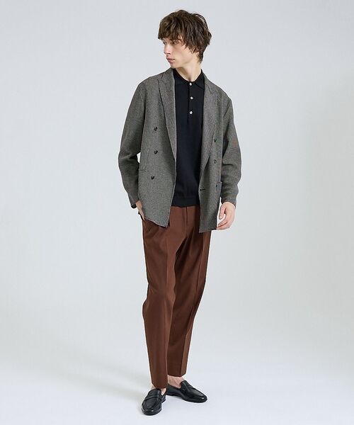 DESIGNWORKS / デザインワークス スラックス・ドレスパンツ | テンセルリネン ワイドテーパード イージーパンツ / ストレッチ / 手洗い可能 | 詳細12